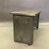 Industrial Brushed Steel Desk