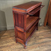 Antique Mahogany Barrister Bookcase By Macey