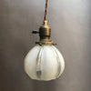 Fluted Petal Pendant