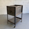 Industrial Brushed Steel Tool Caddy