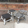 Aluminum Train Station Stools