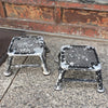 Aluminum Train Station Stools