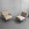 Wrought Iron Lounge Chairs By Dan Johnson For Pacific Iron