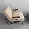 Wrought Iron Lounge Chairs By Dan Johnson For Pacific Iron