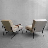 Wrought Iron Lounge Chairs By Dan Johnson For Pacific Iron