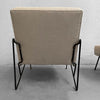 Wrought Iron Lounge Chairs By Dan Johnson For Pacific Iron