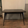 Gunmetal Steel Tolix Table by Xavier Pauchard
