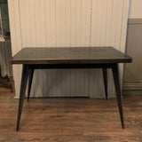 Gunmetal Steel Tolix Table by Xavier Pauchard
