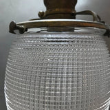 Slender Holophane Bullet Pendant