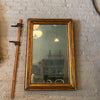 Regency Gilt Carved Mahogany Picture Frame Mirror
