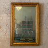 Regency Gilt Carved Mahogany Picture Frame Mirror