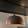 Copper Dome Billiard Pendant Light by Brunswick Co.