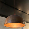 Copper Dome Billiard Pendant Light by Brunswick Co.
