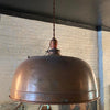 Copper Dome Billiard Pendant Light by Brunswick Co.