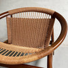 Scandinavian Modern Ringstol Woven Hoop Chair By Illum Wikkelsø