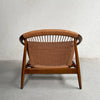Scandinavian Modern Ringstol Woven Hoop Chair By Illum Wikkelsø