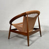 Scandinavian Modern Ringstol Woven Hoop Chair By Illum Wikkelsø