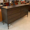 Ebonized Maple And Brass Dresser By Paul McCobb For Calvin