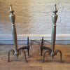 Brass Federal Style Andirons