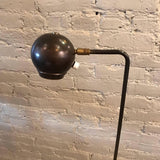 Gunmetal Eyeball Floor Lamp
