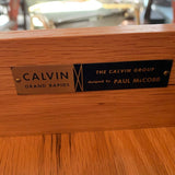 Ebonized Maple And Brass Dresser By Paul McCobb For Calvin