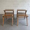 Mid Century Modern Step End Tables By John Van Koert For Drexel