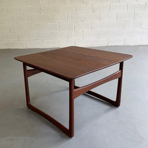 Danish Modern Teak Side Table by Peter Hvidt & Orla Mølgaard-Nielsen