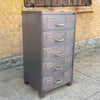 Brushed Steel Office Filing Cabinet