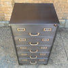 Brushed Steel Office Filing Cabinet