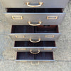 Brushed Steel Office Filing Cabinet