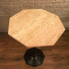 Travertine Bistro Table