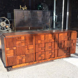 Brutalist Mosaic Dresser By Lane