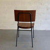 Wrought Iron and Maple Chair by Arthur Umanoff