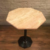 Travertine Bistro Table