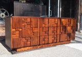 Brutalist Mosaic Dresser By Lane