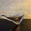 Scandinavian Modern Art Glass Vase By Paul Kedelv For Flygsfors, Sweden