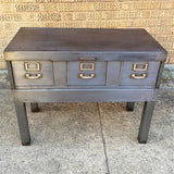 Library Bureau Steel Console Cabinet