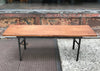 Industrial Wood Bench