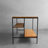 Paul McCobb Planer Group Maple Wrought Iron Side Table
