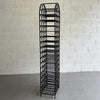 Mid Century Modern Standing Wrought Iron Wine Rack By Arthur Umanoff