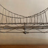 Folk Street Art Wire Bridge Sculpture