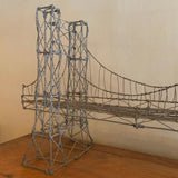 Folk Street Art Wire Bridge Sculpture