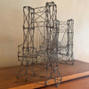 Folk Street Art Wire Bridge Sculpture