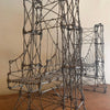 Folk Street Art Wire Bridge Sculpture