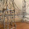 Folk Street Art Wire Bridge Sculpture