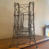 Folk Street Art Wire Bridge Sculpture