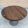 Ebonized Butcher Block Table