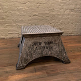 Industrial Aluminum Airplane Step Stool, New York Airways