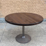 Ebonized Butcher Block Table