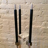 Albrizzi Lucite Chrome Fireplace Tools